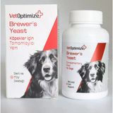 Vetoptimize Brewer's Yeast Köpek Bira Mayası 45 Tablet (Aşırı Tüy Dökülmesi, Kuru Deri, Kaşıntı, Kepek & İştah Açıcı Veteriner Takviyesi)