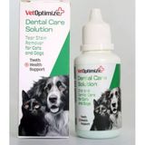 Vetoptimize Dental Care Solution 50 Ml (Kedi Köpek Ağız Kokusuna Son, Tartar, Plak, Diş Eti İltihabı Önleyici Su Katkısı / Bakım Solüsyonu)