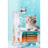 Vetorin 4 In 1 Kedi Şampuanı, Koku Önleyici, Nemlendirici, Doğal Tüy Bakımı, Pet Koku Giderici