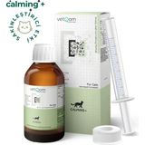 Vetqom Calming+ Kedi Sakinleştirici & Stres Önleyici Damla (L-Triptofan, L-Teanin, Pasiflora & Valerian)