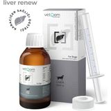 Vetqom Liver Renew Köpek Karaciğer Destekleyici (Devedikeni, Silimarin, Same & Karaciğer Detoks Desteği)
