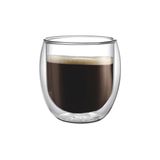 Vetro Borosilikat Çift Camlı Espresso Bardağı 100ML (2AD) - 2'si 1 Arada - 0,1 kg