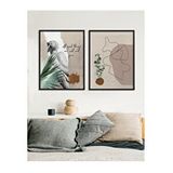 Vetro Design Good Things 30x40 cm Siyah Çerçeveli Tablo Seti