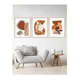 Vetro Design Zebra 40x50 cm Natural Çerçeveli Tablo