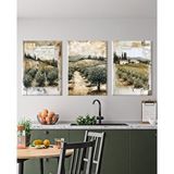 Vetro Design Zeytin Bahçeleri Kanvas Tablo 30x40 Cm