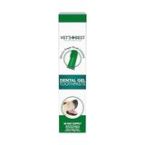 Vet's Best Aloe ve Nane Özlü Köpek Diş Macunu 100 gr ve Parmak Fırça - Option-1