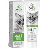 Vet's Plus 100 g Tüy Yumağı Önleyici Malt Macun Kediler İçin Lezzetli ve Etkili