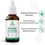 Vet's Plus 50ml Immune System Damla Kedi ve Köpekler İçin Vücut Direnci Artırıcı Takviye