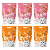 Vet's Plus Crunchy İçi Dolgulu Karışık Çeşitli 6x60 gr Kedi Ödül Bisküvisi