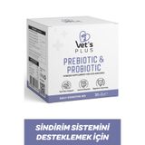 Vet's Plus Kedi ve Köpekler İçin Prebiyotik ve Probiyotik Toz 2gr (30'lu)