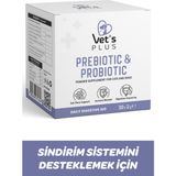 Vet's Plus Prebiyotik ve Probiyotik Toz 2gr (30'lu) Kedi ve Köpekler İçin Lezzetli Takviye