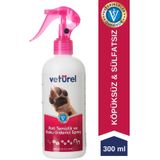 Veturel 300 ml Kedi ve Köpekler için Pati Temizleyici ve Koku Giderici Sprey