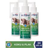 Veturel Ağız Ve Diş Bakım Spreyi 3X100Ml Köpek Kedi Plak Tartar
