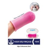 Veturel Kedi Diş Fırçası Pratik Silikon Parmak Fırça