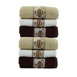 Vevien Home Coffee Towel 30x50 cm 6'lı Mutfak Havlu Seti