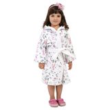 VEVİEN HOME Happy Animals Dijital Baskılı Çocuk Bornozu Happy Animals1 11-12 Yaş