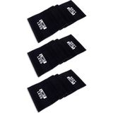 Vevien Home Limitless 30 x 100 cm %100 Pamuklu 3'lü Spor Havlusu Fitness Gym Golf Boks Tenis Havlusu - Siyah