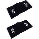 Vevien Home Limitless 30X100 cm %100 Pamuklu 2'li Spor Havlusu Fitness Gym Golf Boks Tenis Havlusu - 30 x 100 cm - Siyah