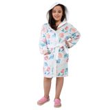 VEVİEN HOME Mermaid Dijital Baskılı Çocuk Bornozu Mermaid1 5-6 Yaş