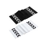 VEVİEN HOME Sergeant 30x100 Cm %100 Pamuk(450 GSM) Siyah-Beyaz 2'li Spor Havlusu Fitness Gym Golf Boks Havlusu