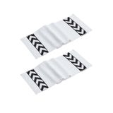 VEVİEN HOME Sergeant 30x100 Cm%100 Pamuk(450 GSM) Beyaz 2'li Spor Havlusu Fitness Gym Golf Boks Havlusu Beyaz 30 x 100