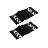 VEVİEN HOME Sergeant 30x100 Cm%100 Pamuk(450 GSM) Siyah 2'li Spor Havlusu Fitness Gym Golf Boks Havlusu Siyah 30 x 100