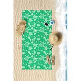 VEVİEN HOME Underwater Desen Dijital Baskılı 75x150 Cm Plaj Havlusu YEŞİL YEŞİL 80 x 150