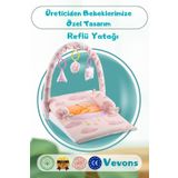 vevons Bebek Reflü Yatağı, Fermuarlı, Yıkanabilir Kılıf, Özel Üretim, %100 Pamuk Kumaş