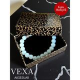Vexa Aksesuar Opal Taşı Bileklik Doğaltaş Bileklik Opal Taşı ( Ay Taşı ) 8mm - Kutu Hediyeli