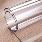 vexillum 2.4mm | Şeffaf Pvc Masa ve Masa Örtüsü Koruyucu | Masa Pedi | Koruyucu Mika | Asetat Masa Örtüsü - 80 x 150 cm
