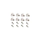 Vexim Bella Pleksi Düz Duşakabin Tekerleği – 20 mm 8'li Set