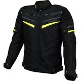 Vexo California 4 Mevsim Motosiklet Montu Siyah-Neon Sari