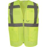 Vexo Evıdent Reflektör Yelek - 2XL - Neon Sarı
