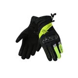 Vexo Scout Karbon H20 Neon Sarı Kışlık Motosiklet Eldiveni