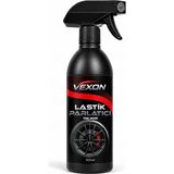 Vexon Lastik Parlatıcı Sprey 500 ml – Oto Lastik Siyahlaştırıcı ve Bakım Ürünü, Islak Parlak Görünüm