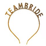 Vexor Altın Renk Team Bride Taç – Gelin Ve Nedime Tacı