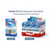 Vexor Cansın Plast Su Geçirmez Yara Bandı 10'Lu 1 Paket Waterproof First Aid Plaster