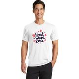 Vexor Erkek Kısa Kol Tişört Bisiklet Yaka Anneler Günü'ne Özel Baskılı T-Shirt - Beyaz - 00-Beyaz - 2XL