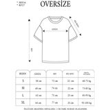 Vexor Erkek Kısa Kol Yazlık Tişört Bisiklet Yaka Baskılı Oversize T-Shirt - Beyaz