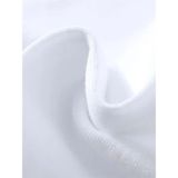 Vexor Erkek Tişört Bisiklet Yaka Baskılı Oversize Kısa Kol T-Shirt - Beyaz - 00-Beyaz
