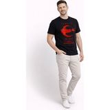 Vexor Erkek Türkiye Ay Yıldız Baskılı Taraftar Forma T-Shirt - Siyah - XL