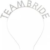 Vexor Gümüş Kaplama Kristal Taşlı Team Bride Taç