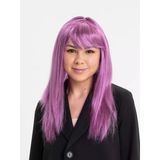 Vexor Rose Pembe Düz Kesim Peruk