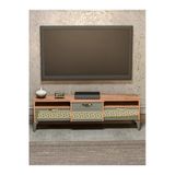 Vexor Tv Sehpası Tv Ünitesi 160 Cm Atlantik Çam Gold Mistral 5070