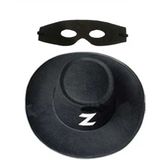 Vexor Zorro Şapka Maske Set Yetişkin