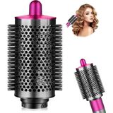 Vexora Global Dyson Airwrap HS01 Ve HS05 ile Uyumlu Büyük Boy Yuvarlak Hacim Veren Kurutma ve Bukle Fırçası - Pembe