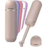 VEXORA GLOBAL Redsack Taşınabilir Taharet Şişesi Portatif Bidet Seyahat Kamp Için Manuel Tuvalet Duşu - Bej - Haki