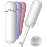 VEXORA GLOBAL Redsack Taşınabilir Taharet Şişesi Portatif Bidet Seyahat Kamp Için Manuel Tuvalet Duşu - Beyaz