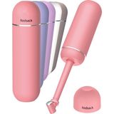 VEXORA GLOBAL Redsack Taşınabilir Taharet Şişesi Portatif Bidet Seyahat Kamp Için Manuel Tuvalet Duşu - Pembe