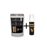 Vexx 100 gr Saç Tozu + 100 ml Sabitleyici Sprey Set - Siyah
